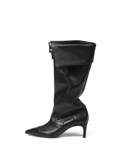 Snap Slouchy Boots