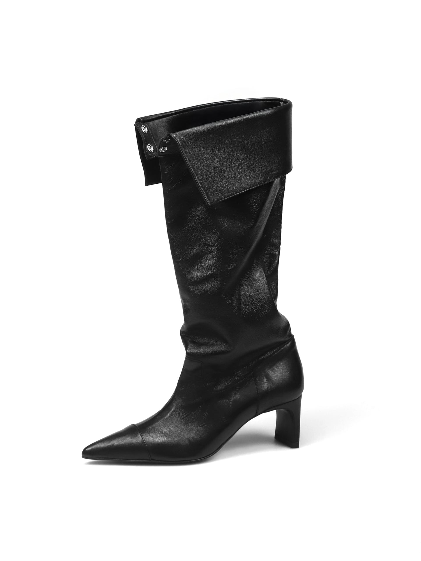Snap Slouchy Boots